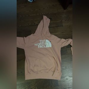 Pink North Face hoodie! Size Medium/Large